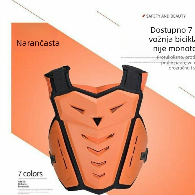 Motociklistička zaštitna vest s oklopom (ABS materijal; marka Nothing; ovlaštena privatna marka: Da; stil: viteška zaštitna oprema)