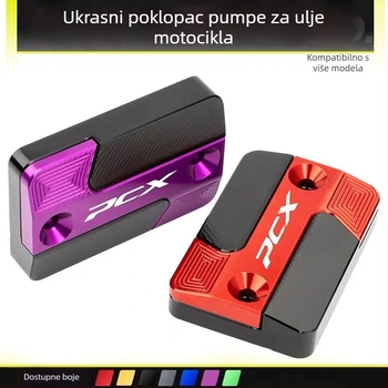 MYZM aluminijski gornji poklop pumpe za Honda PCX/ADV/Vespa/Mamba/Husky – dekorativni dodatak za motocikl