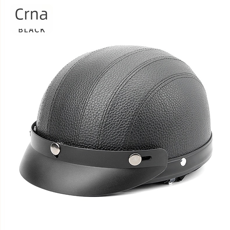 Kaciga za motocikl s vizorom i šalom, retro dizajn za sve sezone (Materijal: ABS + pjena; Marka: JBL; Tip: kaciga za motocikl)