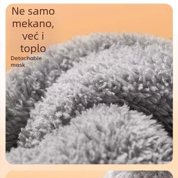 Pokrivač za stražnje sjedalo električnog vozila, stil roditelj-dijete, zimski flis, odvojivi, ekstra debeli za odrasle