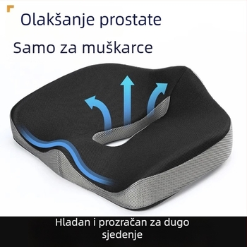 Jastuk za stolicu od memorijske pjene, jednobojni, moderni minimalistički stil, za dnevni boravak, spavaću sobu ili ured