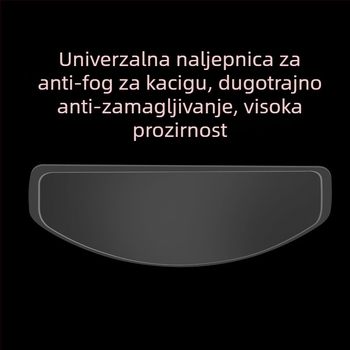 Film za kacigu protiv zamagljivanja HANSTATE TAC, UV zaštita, HD prozirnost, dugotrajno antifog