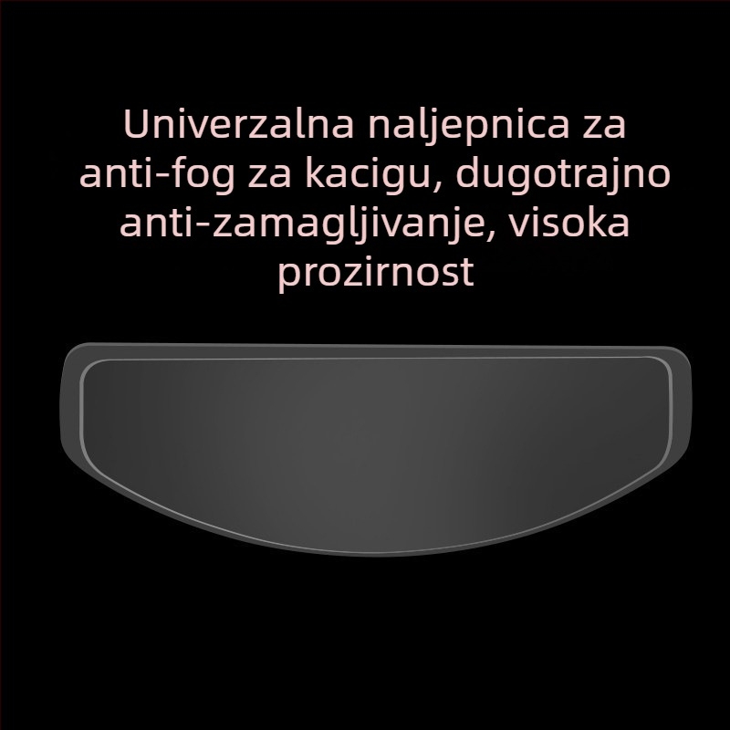 Film za kacigu protiv zamagljivanja HANSTATE TAC, UV zaštita, HD prozirnost, dugotrajno antifog