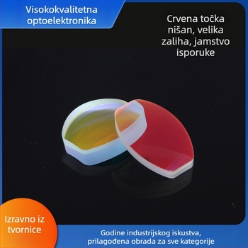 Lentila za ciljanje s crvenom točkom, optičko prozorno okno za mikroskopijski laserski uređaj, pogodno za svemirske letove, medicinu, vojsku i instrumentaciju