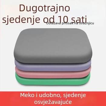 Jastučić za sjedenje od memorijske pjene za uredske i školske stolice