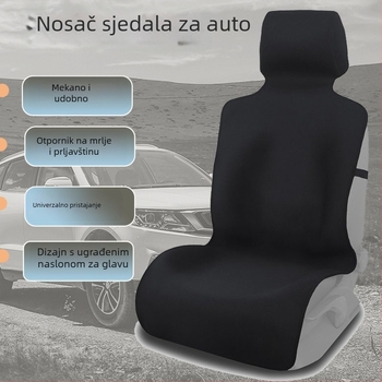 Presvlaka za auto sjedala od spandexa – univerzalna za sve sezone, bez punila, mogućnost prilagodbe