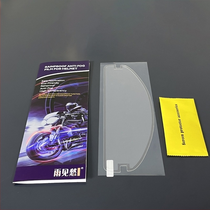 Antifog naljepnica za leću kacige motocikla, kompatibilna s AGV K1/K3/K5 full-face i half-face kacigom, PET materijal, prilagodljiva obrada, stil Dedicated 1#, specifikacije 232