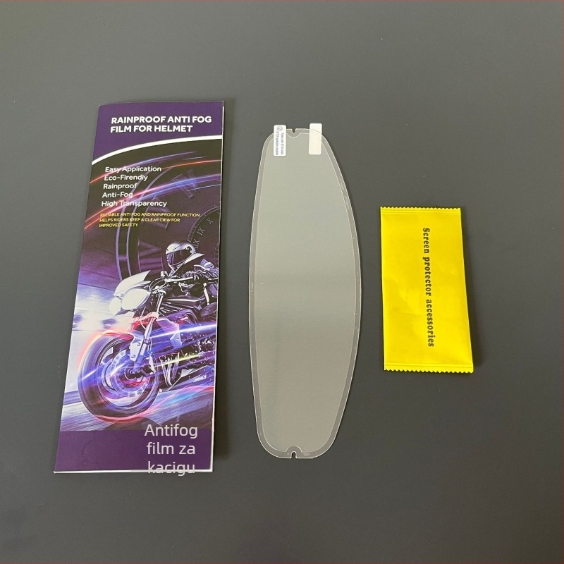 Antifog naljepnica za leću kacige motocikla, kompatibilna s AGV K1/K3/K5 full-face i half-face kacigom, PET materijal, prilagodljiva obrada, stil Dedicated 1#, specifikacije 232