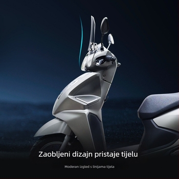 Vjetrobran za motocikl Wuyang Honda LD125 – PMMA, prilagodljiv, ne-reflektirajući