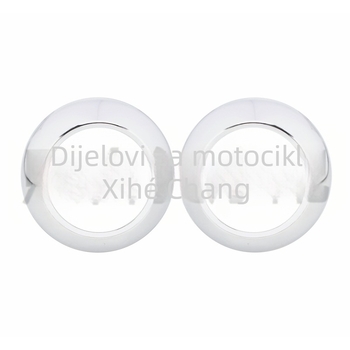 Aluminijski CNC poklop cilindara prednjeg amortizera viljuške za motocikl, 39mm/41mm, kompatibilno Harley-Davidson Dyna