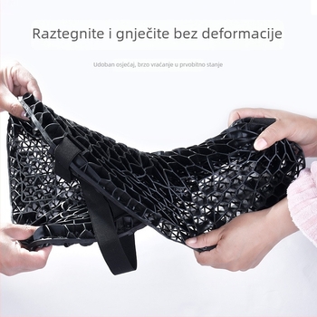 Sjedalo za motocikl s uzorkom ćelija poput pčelinjih saća, TPE materijal, marka Youtai, amortizirajuće, za sve sezone, prozračno
