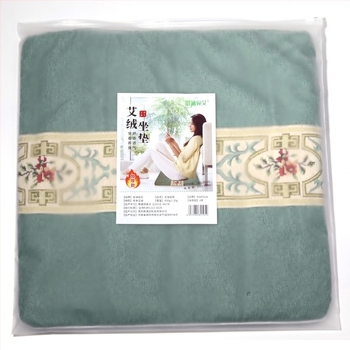 Jinghan moxa jastučnica s punilom Moxa Velvet, pamuk i lan, jednobojni uzorak