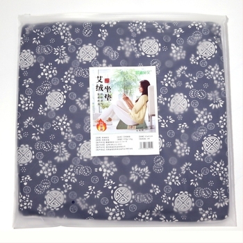 Jinghan moxa jastučnica s punilom Moxa Velvet, pamuk i lan, jednobojni uzorak