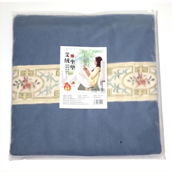 Jinghan moxa jastučnica s punilom Moxa Velvet, pamuk i lan, jednobojni uzorak