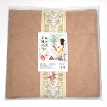 Jinghan moxa jastučnica s punilom Moxa Velvet, pamuk i lan, jednobojni uzorak