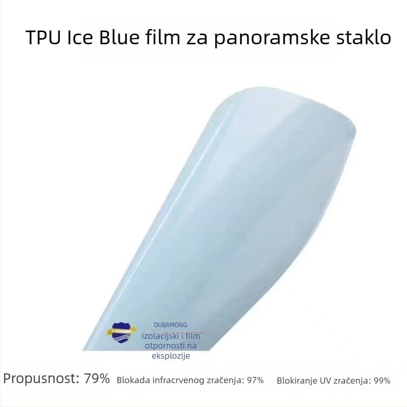 TPU film za panoramsko staklo krova automobila – visoka izolacija i UV zaštita