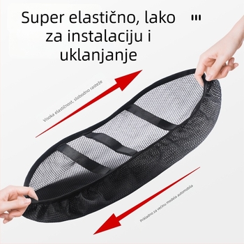 Univerzalna mrežasta presvlaka za sjedalo električnih vozila — zaštita od sunca, vodootporna, toplinska izolacija, prozračna
