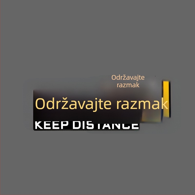 Naljepnice za auto s tekstom na kantonskom jeziku, kreativne i personalizirane, duhovite, reflektirajuće i vodootporne za stražnje staklo električnih vozila.