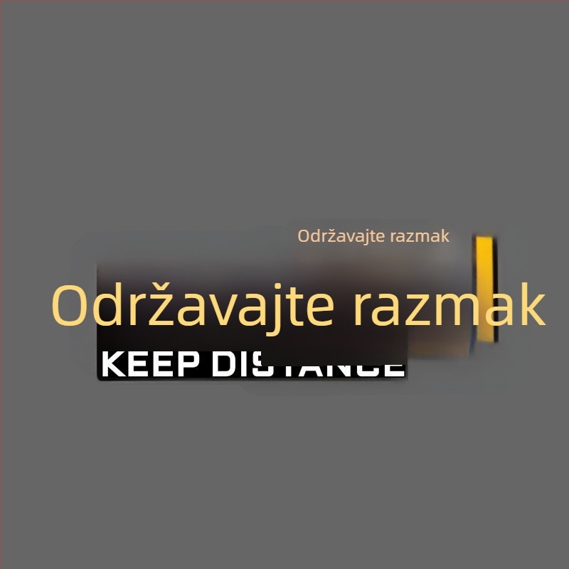 Naljepnice za auto s tekstom na kantonskom jeziku, kreativne i personalizirane, duhovite, reflektirajuće i vodootporne za stražnje staklo električnih vozila.