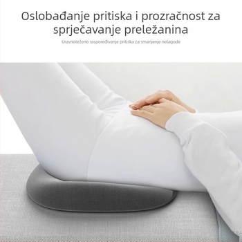 Jastučić za sjedenje – čista pamuka, PP pamuk punjenje, stil wabi-sabi