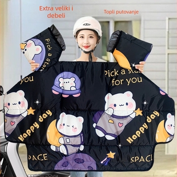 Navlaka za vjetrobransko staklo od PVC-a, vodootporna, univerzalna za tricikl, motocikl, električno vozilo i vozilo na baterije, jednostavno ručno uklanjanje