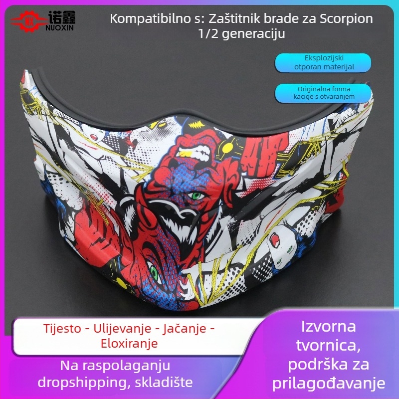 Under Army Exo mask kompatibilan s kacigom Scorpion EXO Gen 1 za biciklizam
