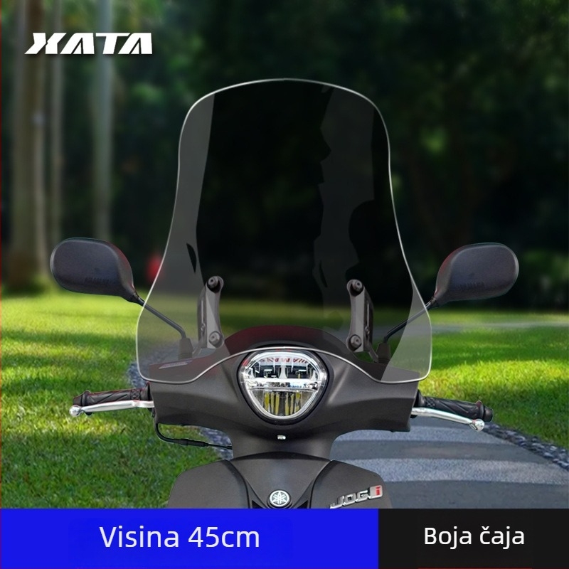 Prednje vjetrobransko staklo za skuter Yamaha Qiaoge i125 (Fuxi 125) – deblje, Xiutai