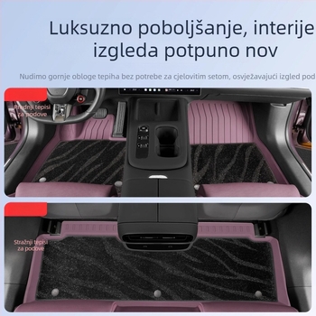 TPE injekcijski oblikovane auto prostirke za Xiaomi SU7/YU7 – potpuno pokrivanje unutarnjih prostora