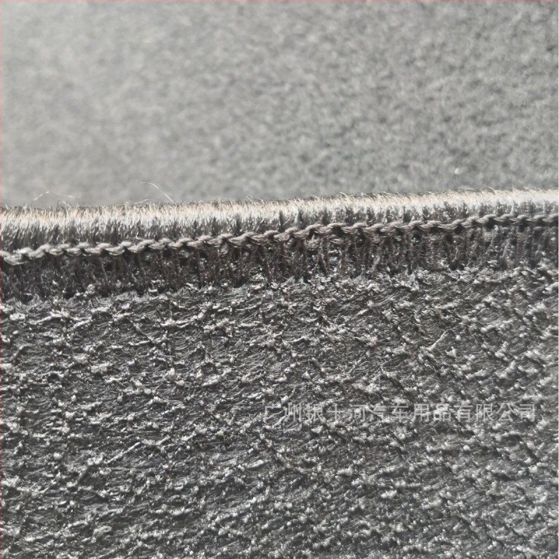 Automobilska podloga za pod automobil – suede, tepih-stil, Lawn Foot Mat, za pet mjesta, mogućnost prilagodbe obrade