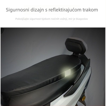 Jastučić za sjedalo električnog vozila, debeli pjeniasti sloj koji povećava visinu, vodootporan i UV-otporan, univerzalan za sve sezone, ublažava udarce za električni motocikl.