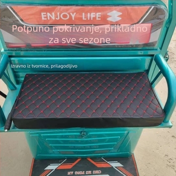 Navlaka za sjedalo električnog tricikla – laneni materijal – za sve sezone – Powerful Factory