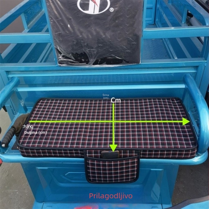 Navlaka za sjedalo električnog tricikla – laneni materijal – za sve sezone – Powerful Factory