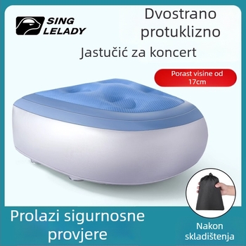 Naduvljiva potpora za sjedenje za male djevojčice, prijenosna debela jastučić za koncerte i glazbene festivale