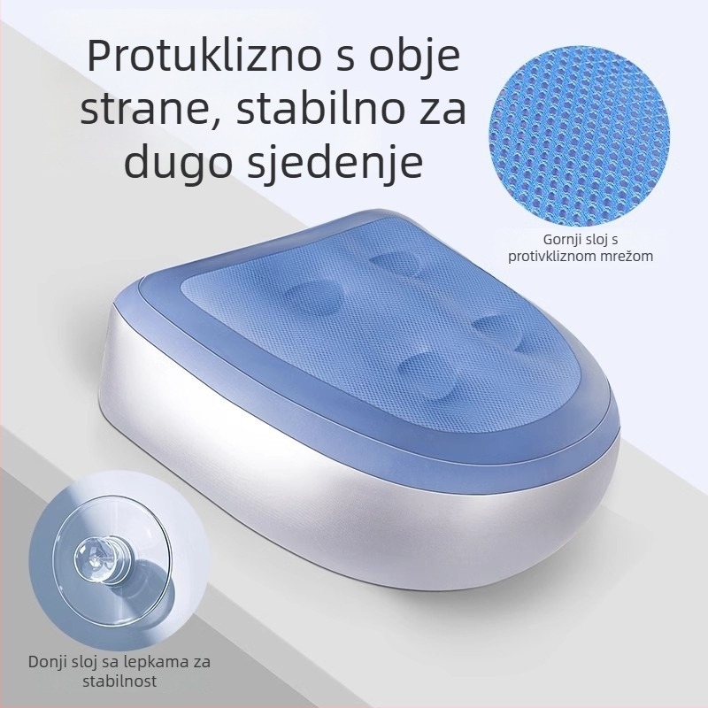 Naduvljiva potpora za sjedenje za male djevojčice, prijenosna debela jastučić za koncerte i glazbene festivale