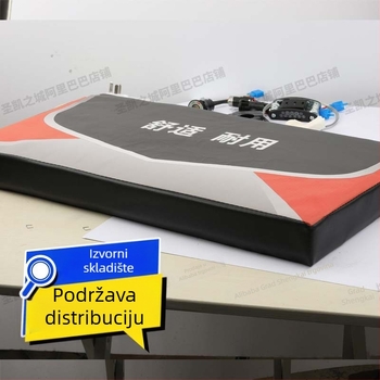Električni tricikl – prednje vozačko sjedalo, jastuk s drvenom pločom sjedala, PU materijal, sve sezone, bez prilagođavanja, bez logotipa