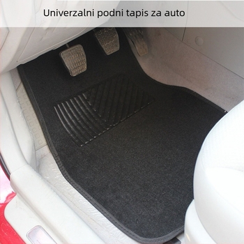 Automobilske podne prostirke – univerzalni tepih tip, kompletan set od 4 komada, materijal: tepih, marka: Ming che zhi bao, šifra proizvoda: 972, pogodno za opće modele