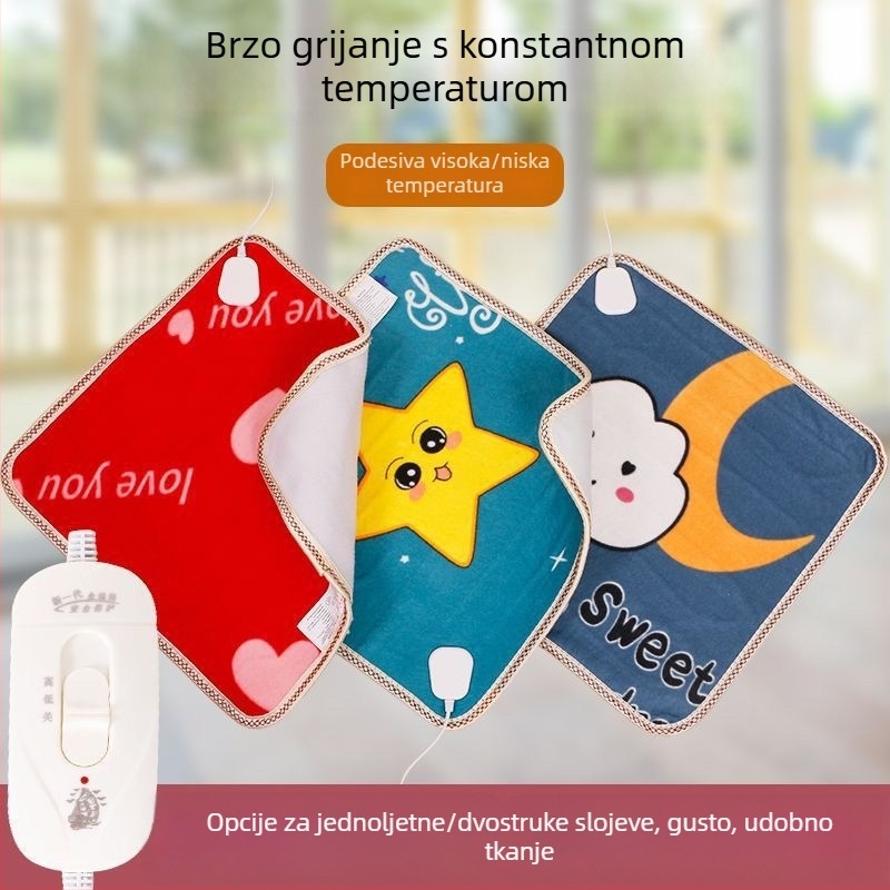 Ugrijavajuća jastučnica za naslon sjedala uredske stolice, materijal: slama, punilo: EPE, moderni minimalistički dizajn