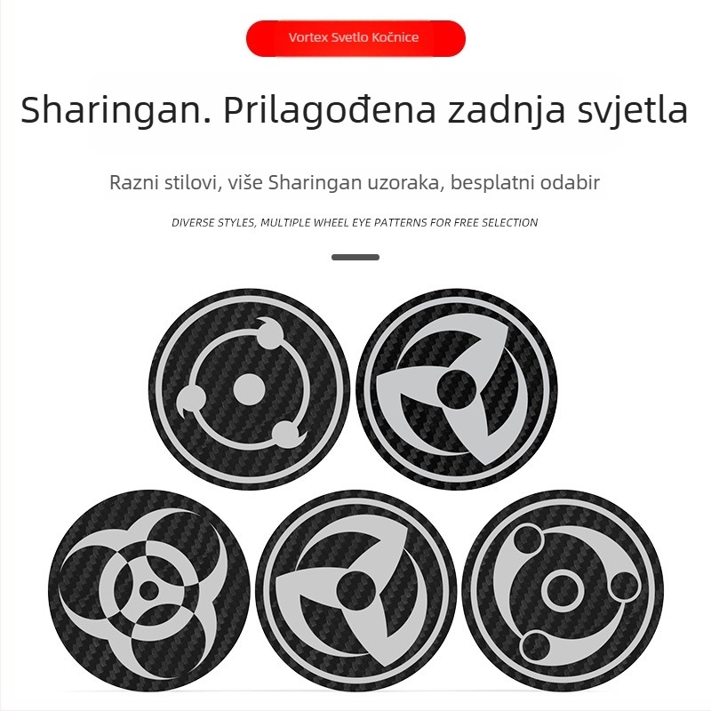 Svjetlo kočnice za motocikl s rotirajućim treperavim stražnjim svjetlom – dodatna žarulja za kočnicu od Quick motorcycle products