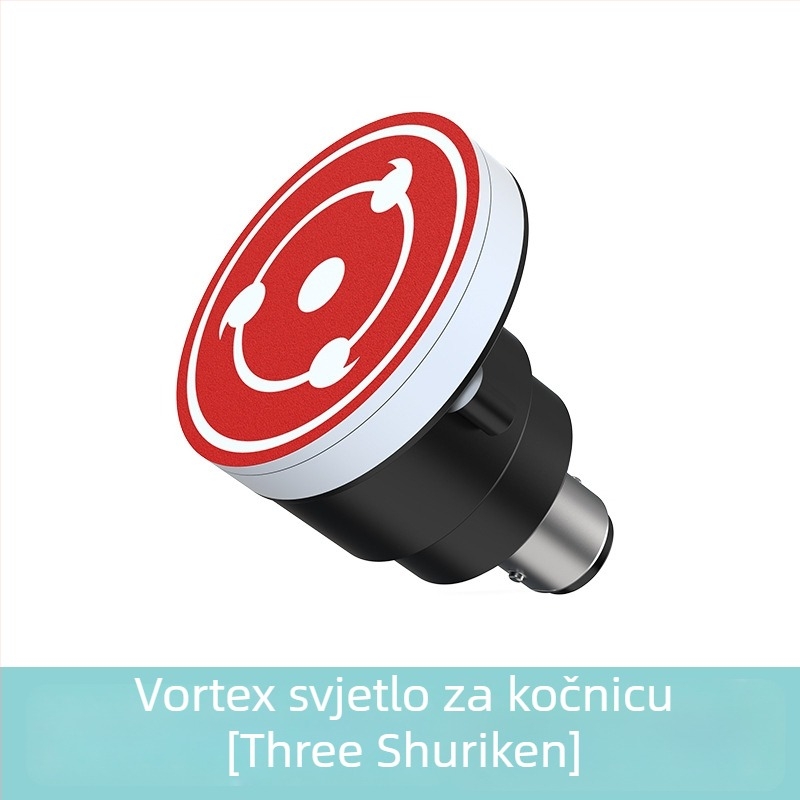 Svjetlo kočnice za motocikl s rotirajućim treperavim stražnjim svjetlom – dodatna žarulja za kočnicu od Quick motorcycle products