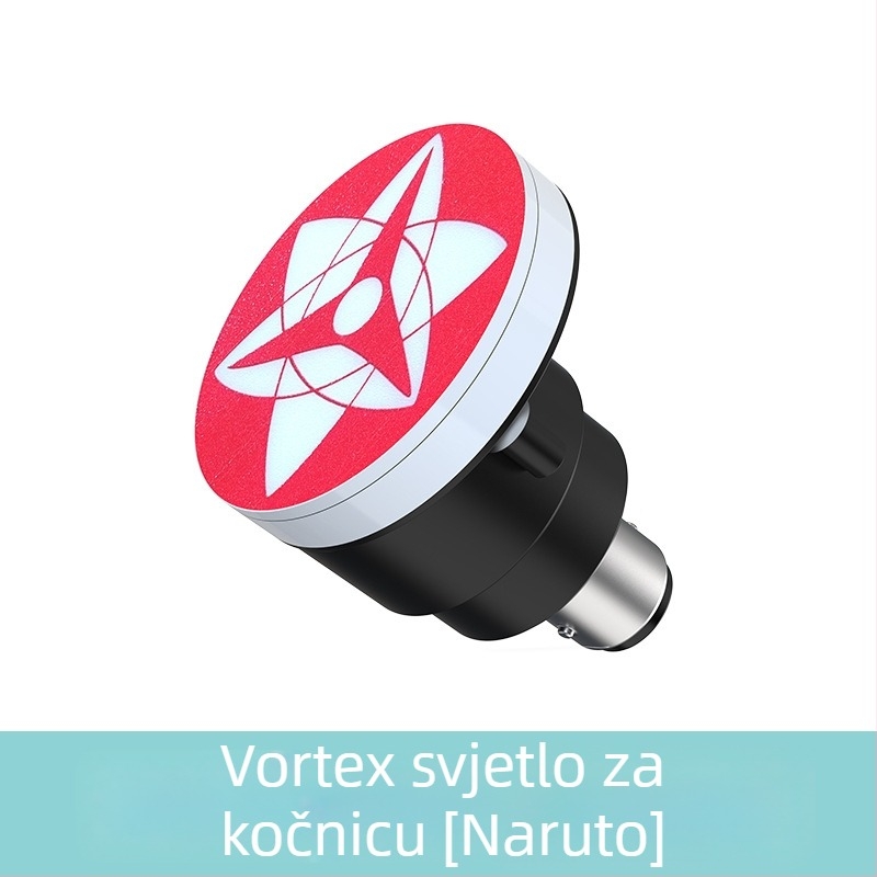 Svjetlo kočnice za motocikl s rotirajućim treperavim stražnjim svjetlom – dodatna žarulja za kočnicu od Quick motorcycle products