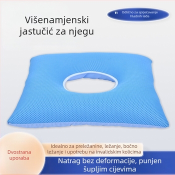 Jastučić za prevenciju preležanina – Pleasant mrežasti jastuk s punjenjem PE šuplje cijevi, moderan minimalistički stil