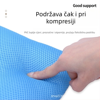 Jastučić za prevenciju preležanina – Pleasant mrežasti jastuk s punjenjem PE šuplje cijevi, moderan minimalistički stil