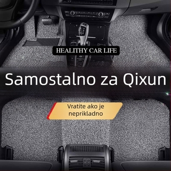 Automobilske prostirke Nissan X-Trail (pet mjesta), PVC materijal, Silk Ring ulošci, prilagodljivo