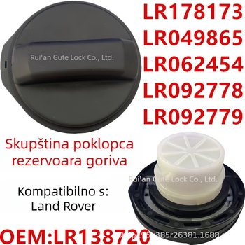 Poklop spremnika goriva za Land Rover/Jaguar — Hanyang Lock Industry, PVC, Kina, Instalacijska podrška