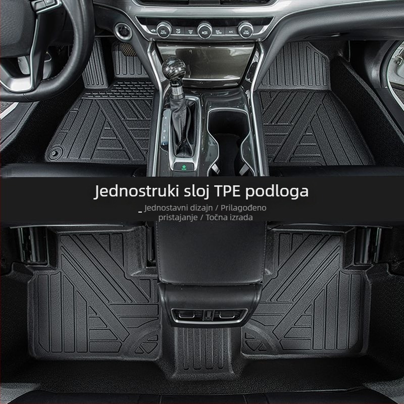 TPE automobilske podne prostirke za Chevrolet Malibu XL, modeli 12–23, unutarnji tepih