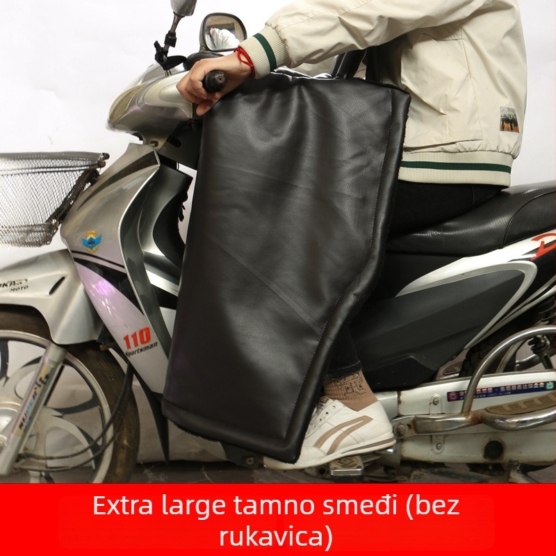 Fubao Kožna zimska deka za vjetrobransko staklo motocikala i električnih vozila — vodootporno, minimalistički stil