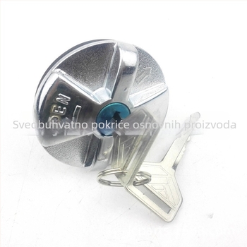 Poklopac spremnika goriva za Toyota BJ4, FJ40, FJ45, FJ55, HJ45 – dio 69058-60071, Materijal: plastika, Model JC-TY-8102