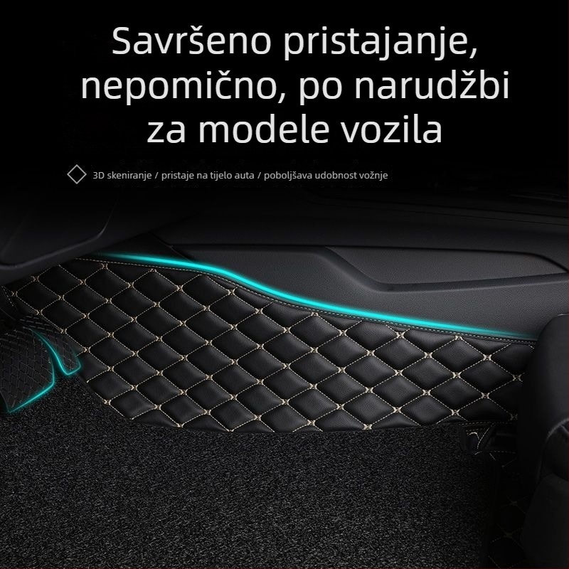 Auto podne prostirke za nove i stare modele, vozačev tepih, koža; bez tiskanja logotipa, bez prilagodbe