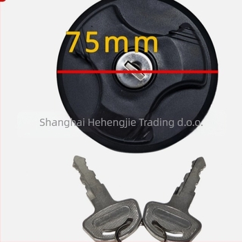 Fiat prekidač poklopca spremnika goriva - aluminijska legura; model 250; primjenjivi model vozila 125; kompatibilan model vozila 70