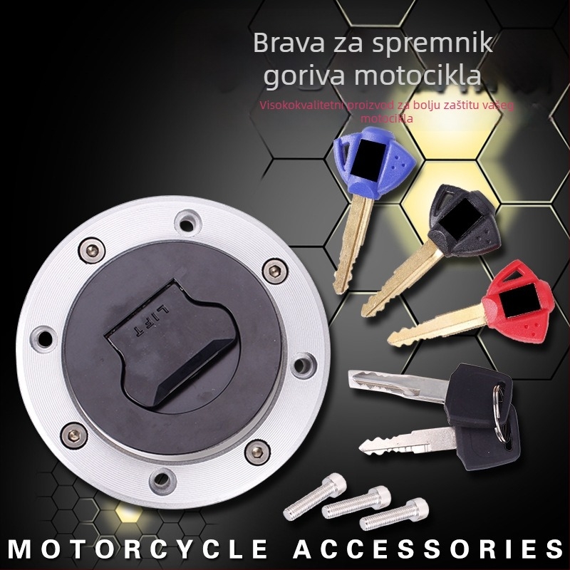 Poklopac spremnika goriva za Suzuki Bandit 250/400 (1974–1979), kod 7BA, Strada 7 Racing